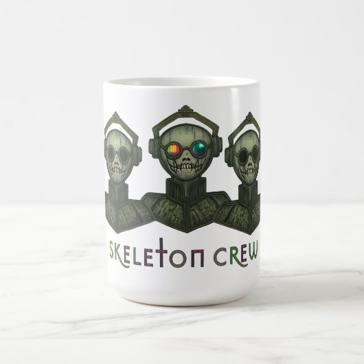 Skelett-Crew-Tasse Kaffeetasse (Mittel)