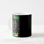 Skelett-CT-Tech-Crew St Patricks Computertomograph Kaffeetasse (Vorderseite Links)
