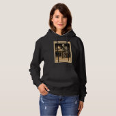 Skelett-Denker Hoodie (Vorne ganz)