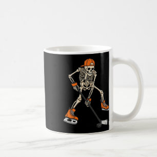Skelett-Eishockey-Halloween-Kostüm-Geschenk für Mä Kaffeetasse