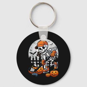 Skelett-Eishockey-Halloween-Kostüm Männer Jungen K Schlüsselanhänger