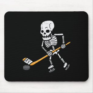 Skelett-Eishockey-Halloween-Kostüm Sport Männer Ju Mousepad