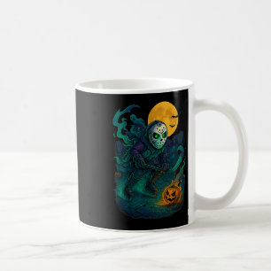 Skelett-Eishockey-Halloween-Sportkostüm Männer Bo Kaffeetasse