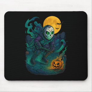 Skelett-Eishockey-Halloween-Sportkostüm Männer Bo Mousepad