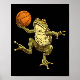Skelett Frosch Zeichnung Kröte Kunstwerk Skelett L Poster