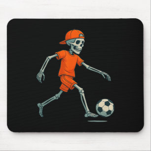 Skelett Fußball Halloween Kostüm Lustiger Fußbyll Mousepad