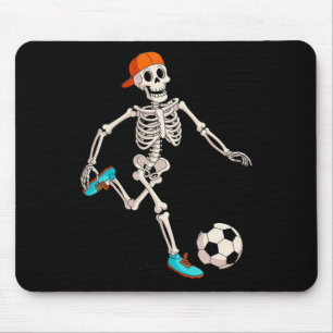 Skelett Fußball Halloween Kostüm Mousepad