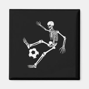 Skelett-Fußballspieler-Halloween-Kostenüm-Enthusia Magnet