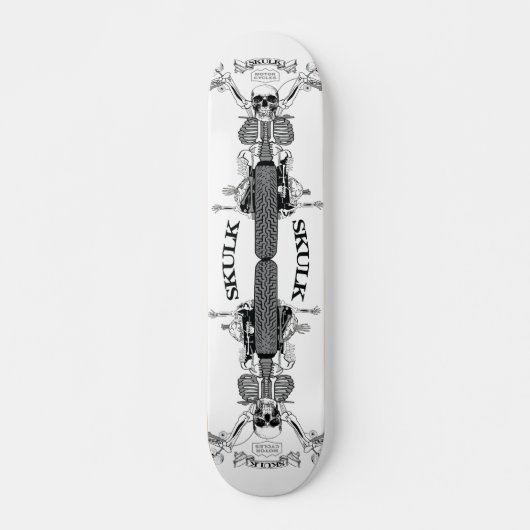 SKELETT - GHOST RIDER-SKATEBOARD SKATEBOARD (Vorne)