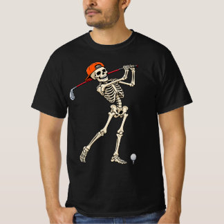 Skelett-Gitarrist T-Shirt Lustige Rockmusik Skelet