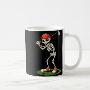 Skelett-Golf-Halloween-Kostüm Lustig Jungen Kleink Kaffeetasse
