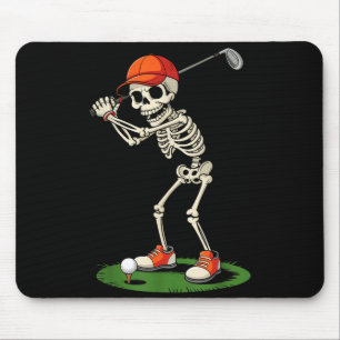 Skelett Golf Halloween Kostüm Lustige Jungen Klein Mousepad