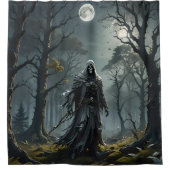 Skelett gruselig duschvorhang (Vorderseite)