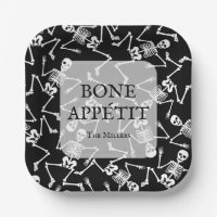 Skelett Halloween-Party Black