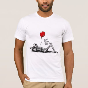 Skelett Halloween Stimmung T-Shirt