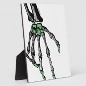 SKELETT HAND DES SCHICKSALS FOTOPLATTE (Seite)