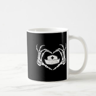 Skelett-Hand-Herz Faules Halloween-Kostüm Lustig Kaffeetasse