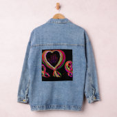 Skelett-Hand-Perlenband-Parade Jeansjacke (Hangar)