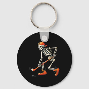 Skelett-Hockey-Halloween-Kostüm Sport Männer Junge Schlüsselanhänger