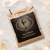Skelett im Spiegel Geschenktütchen (Ausgeschnitten)