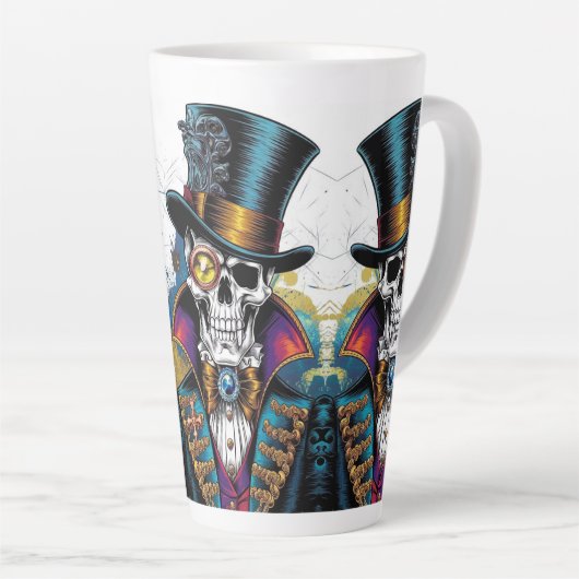 Skelett im Viktorianischen Stil Milchtasse (Rechte Ecke)