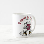 Skelett Kaffeetoter Kaffeetasse (VorderseiteRechts)
