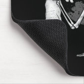 Skelett Katzen Schädel Kätzchen Süßer Geist Hallow Mousepad (Ecke)