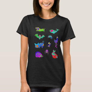 Skelett Kreaturen Pack Funky T-Shirt