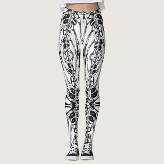 Skelett Leggings (Vorderseite)