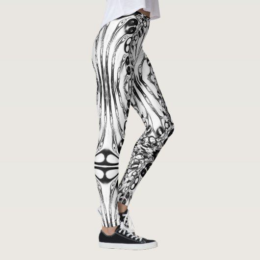 Skelett Leggings (Rechts)