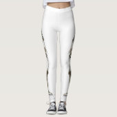 Skelett-Leggings Leggings (Vorderseite)