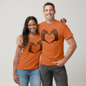 Skelett Liebesmädchen T-Shirt (Unisex)