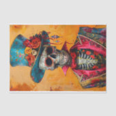 Skelett Life1 Seidenpapier (Vorderseite)