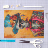 Skelett Life1 Seidenpapier (Handwerk)