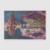 Skelett Life2 Seidenpapier (Vorderseite)