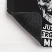 Skelett Lustige Vibes Mousepad (Ecke)
