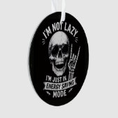 Skelett Lustige Vibes Ornament (Vorderseite)