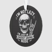 Skelett Lustige Vibes Ornament (Vorderseite)