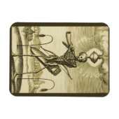 Skelett Magnet (Horizontal)