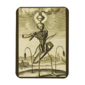 Skelett Magnet (Vertikal)