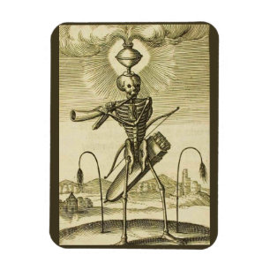 Skelett Magnet