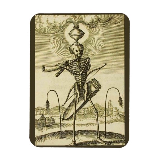 Skelett Magnet (Vertikal)