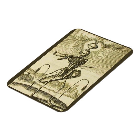 Skelett Magnet (Linke Seite)