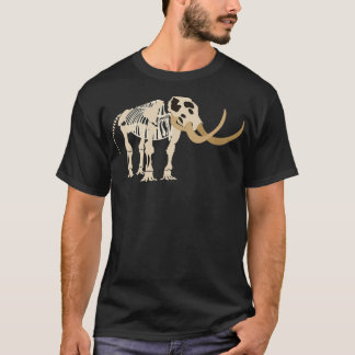 Skelett Mastodon 2 T-Shirt