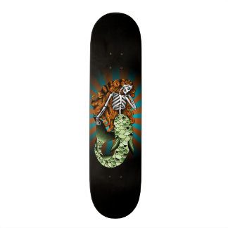 Skelett-Meerjungfrau Skateboard