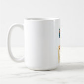 Skelett mit Kopfhörern Kaffeetasse (Links)