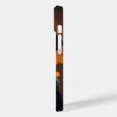 Skelett mit Pumpkin Halloween T-Shirt Case-Mate iPhone Hülle (Rückseite / Links)