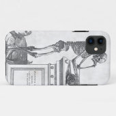 Skelett mit Schädel-Case-Mate-Fall Case-Mate iPhone Hülle (Rückseite (Horizontal))