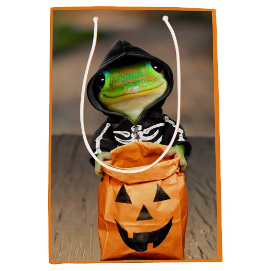 Skelett Mittlere Geschenktüte (Vorderseite)