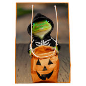 Skelett Mittlere Geschenktüte (Rückseite)